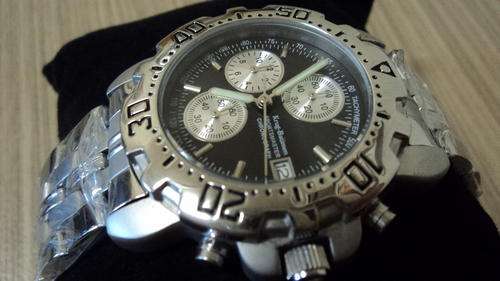 **NEW**KRUG BAUMEN British Sportsmaster Gents Chronograph Watch(5 YEARS WARRANTY!)
