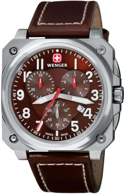 WENGER-Genuine Swiss Army-Aerograph Gents Chronograph Watch**THE ORIGINAL SWISS ARMY WATCH**