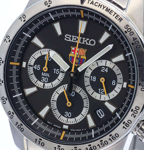 Men s Watches Latest SEIKO Barcelona FC Tachymeter Chronograph Gents Watch LIMITED EDITION was sold for 1 400.00 on 21 Jan at 16 01 by TG 1 in Potchefstroom ID 87284985