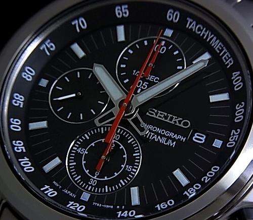 New 2012 SEIKO ( TITANIUM)*SNDC93P1* Chronograph Gents Watch"SANTAS TOP PICK!!"