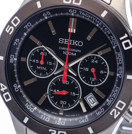 Latest SEIKO Chronograph Flyback Tachymeter Gents Watch(MUST HAVE SEIKO!!!)