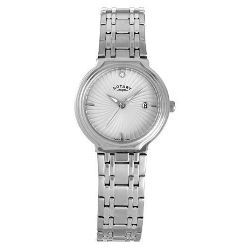 *NEW* ROTARY Stainless Steel Bracelet Ladies Watch**WOW!!!!)