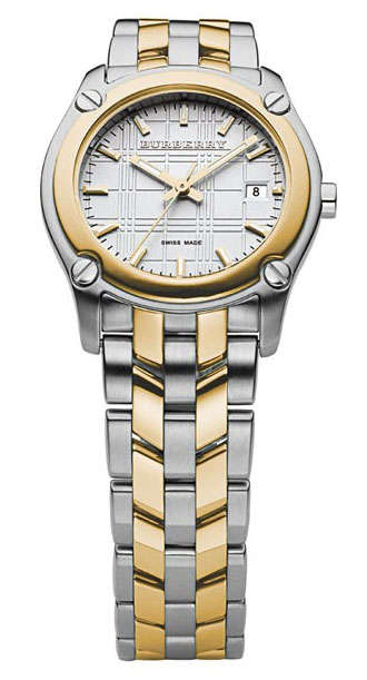 Latest BURBERRY "Heritage" Ladies Two-Tone Dress Watch(MAY MADNESS SALE!!)
