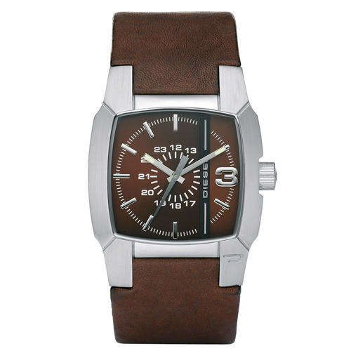 DIESEL Brown Leather Strap Gents Watch**CLEARANCE SALE!!!**