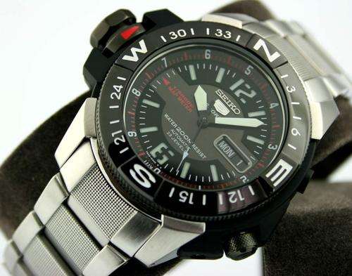 **R6999**New SEIKO 5 Sport ATLAS Automatic Divers Map Meter Gents Watch"2013 TOP PICK!!!"