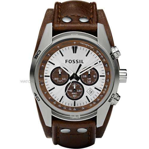 FOSSIL Trend Brown Leather Chronograpgh Gents Watch**STUNNING LOOKING ITEM!!!**
