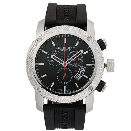 BURBERRY Sports Black Chronograph Gents Watch(Stunning Timepiece)