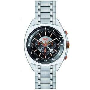 HUGO BOSS Silver Chronograph Gents Sports Watch(GREAT CHRISTMAS GIFT)