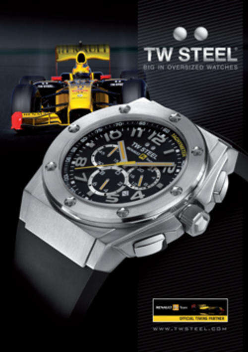 TW STEEL CEO "Renault F1" Chronograph Gents Sports Watch"LIMITED EDITION"