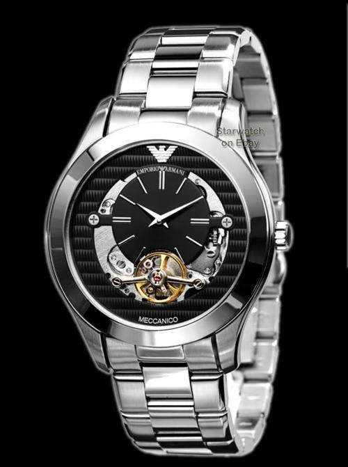 New Emporio Armani Meccanico AR4642 Gents Watch**EXCLUSIVE ITEM**