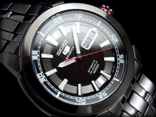 New SEIKO 5 Sports Automatic See-Thru Gents Day/Date Watch "WHAT A BEAUTY!!"