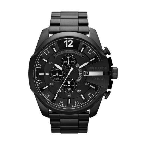 New DIESEL Mega Chief Blackout Oversized Chronograph Gents Watch ** MADNESS SALE!!**