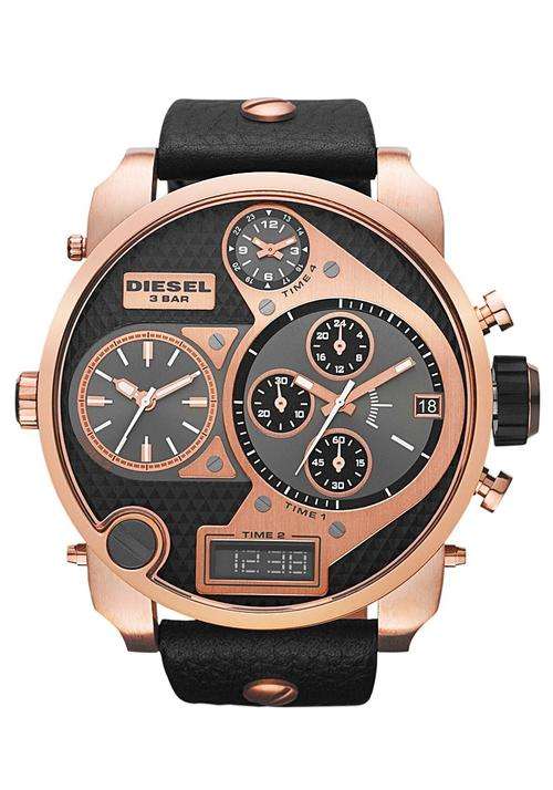 New DIESEL BIG DADDY Badass 4-Timezone Gents Watch ** BE THE 1ST TO OWN 1!!!!**