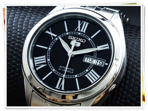 New SEIKO 5 Automatic "21 JEWELS" See-Thru Gents Watch "PRICE FREEZE!!"