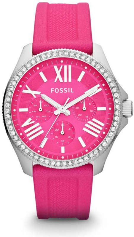 FOSSIL Cecile Crystal Accent Multifunction Ladies Quartz Dress Watch**LATEST RELEASE!!!**