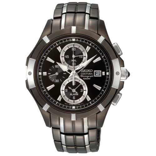 SEIKO Coutura Chronograph 2-Tone Gents Dress Watch"2015-TOP PICK!!!"