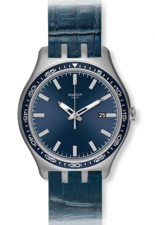 SWATCH Irony Blue Gents Quartz Dress Watch**DROP DEAD STUNNING!!!!**