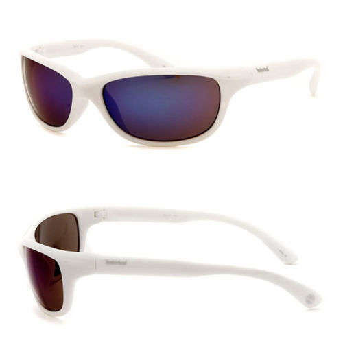 TIMBERLAND TB7117 Mirrored White Sports Sunglasses
