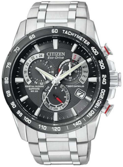 CITIZEN Eco Drive Radio Controlled Perpetual Calendar Chronograph Gents Watch"LAST 1!!"