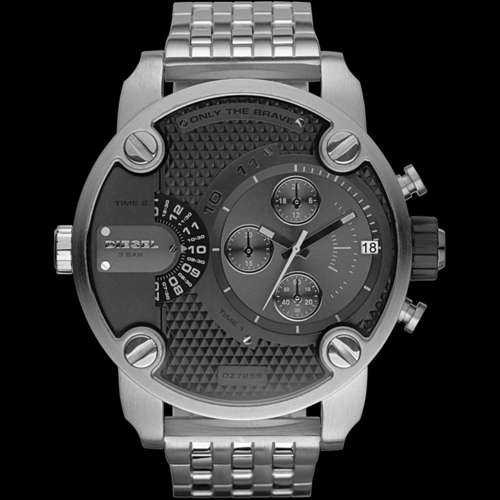 New DIESEL "Little Daddy" Dual-Time Chronograph Gents Watch ** MADNESS SALE!!**
