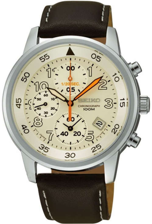 New SEIKO Chronograph Quartz Gents Dress Watch"STUNNING NEW ITEM!!!"