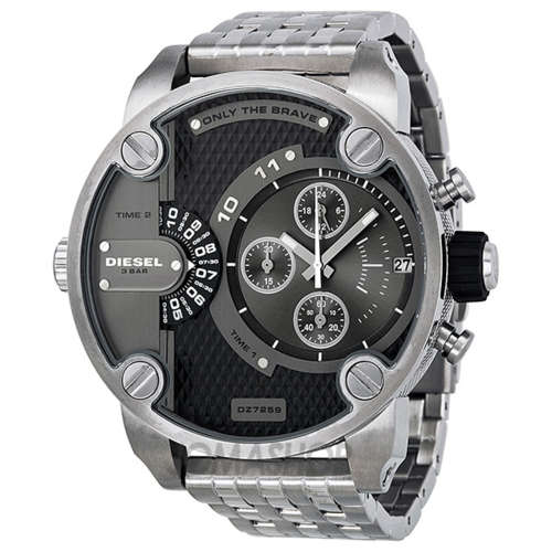 New DIESEL "Little Daddy" Dual-Time Chronograph Gents Watch ** MADNESS SALE!!**
