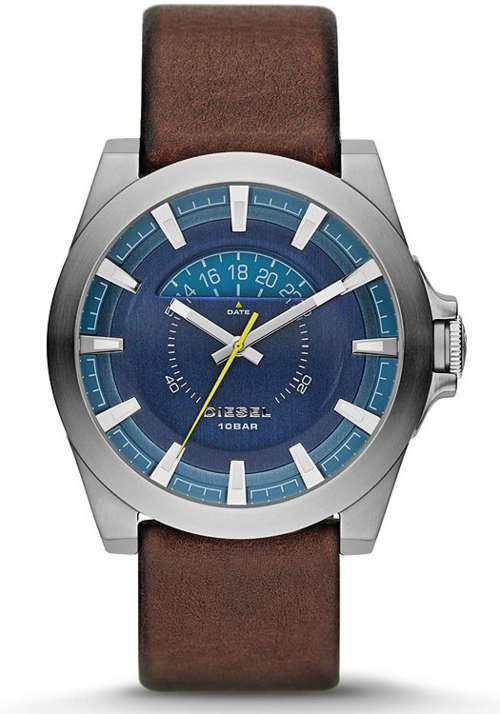 DIESEL Arges Blue Dial Gents Quartz Dress Watch"STUNNING ITEM!"