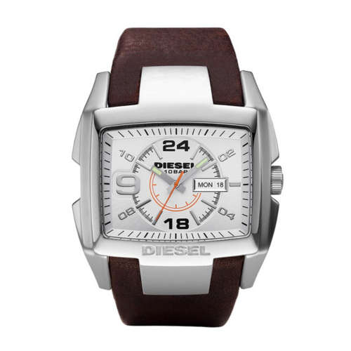 New DIESEL Bugout Day/Date Brown Leather Gents Quartz Dress Watch ** MADNESS SALE!!**