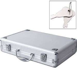 15 Slot Silver Alluminium Watch/Jewellery Case "GREAT GIFT IDEA!"