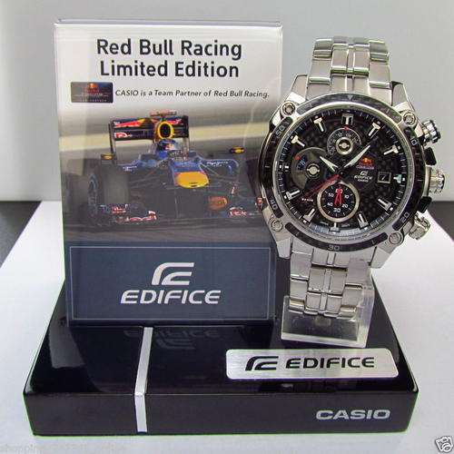 Casio Edifice EFE-504(Limited Edition)F1 Red Bull Collection Chronograph  Watch*COLLECTORS ITEM*