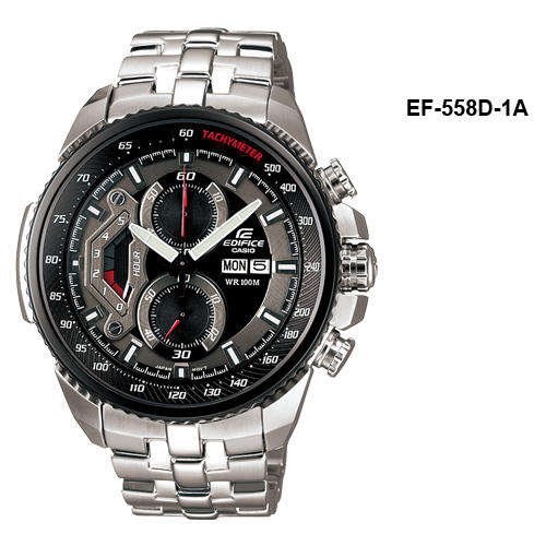 Casio Edifice EF-558(F1 RED BULL COLLECTION) Chronograph Mens Watch*