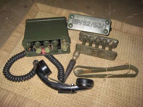 SADF BORDER WAR PERIOD SO/53  VHM/FM RADIO FOR SHORT RANGE TACTICAL COMMUNICATION