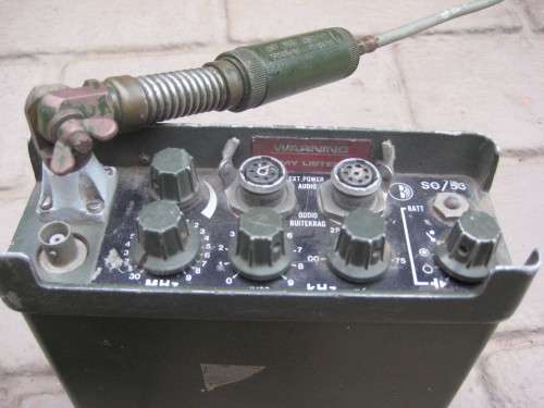 SADF BORDER WAR PERIOD SO/53  VHM/FM RADIO FOR SHORT RANGE TACTICAL COMMUNICATION