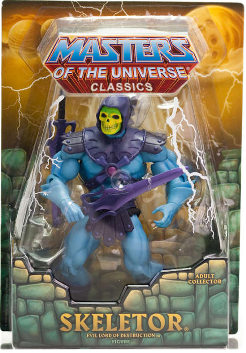 Masters of the Universe Classics Skeletor MIB 2009 Reissue