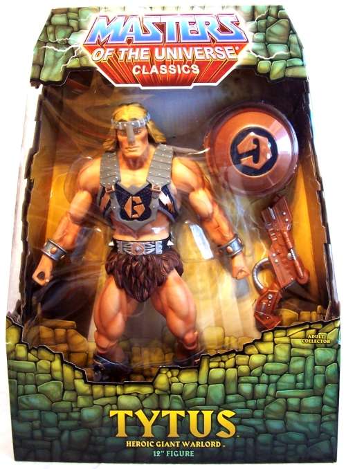 MOTUC Masters of the Universe Classics Tytus 1ste Edition Mint In Box