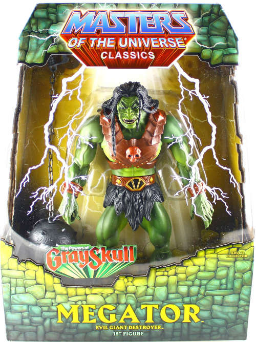 MOTUC Masters of the Universe Classics Megator 1ste Edition Mint In Box