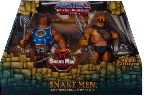 MOTUC Masters of the Universe Classics Snake Men 2-Pack 1ste Edition Mint In Box