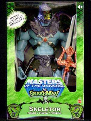 HE-MAN MOTU SKELETOR 12" ROTOCAST MIB (BOX HAS GOT SOME DAMAGE!)