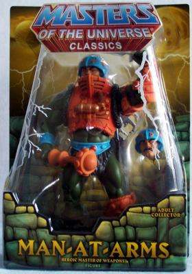 HE-MAN MOTU CLASSICS MAN-AT-ARMS (REISSUE) MIB