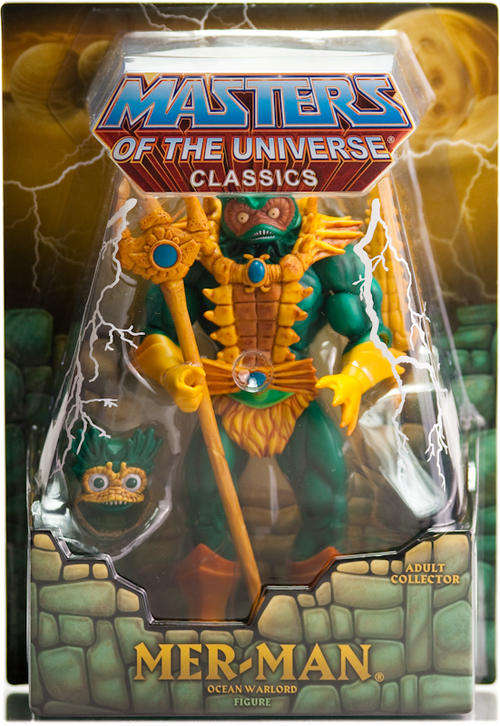 HE-MAN MOTU CLASSICS MER-MAN MIB