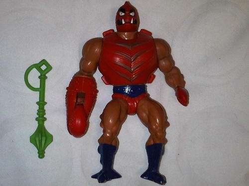 HE-MAN MOTU VINTAGE CLAWFUL 100% COMPLETE FIGURE
