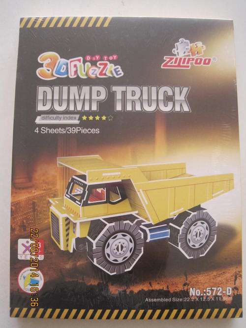 **3D PUZZLE**DUMP TRUCK**