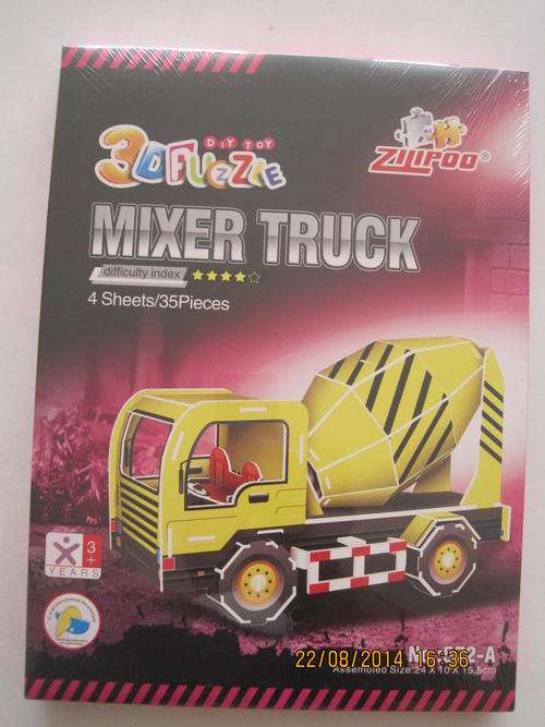 **3D PUZZLE**MIXER TRUCK**