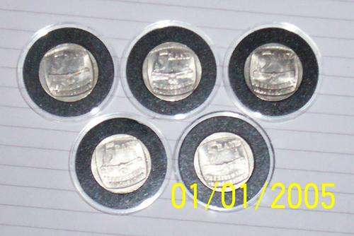 ENCAPSULATED CIRCULATED MANDELA INAUGURATION R5