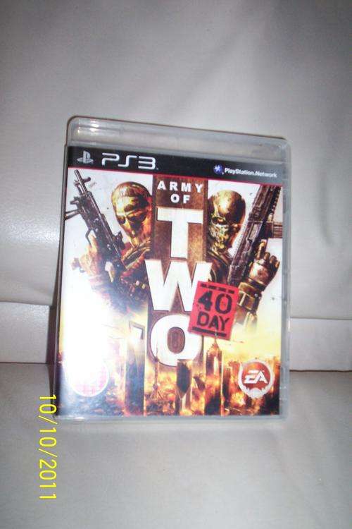 ARMY OF TWO - 40th DAY***PS3***