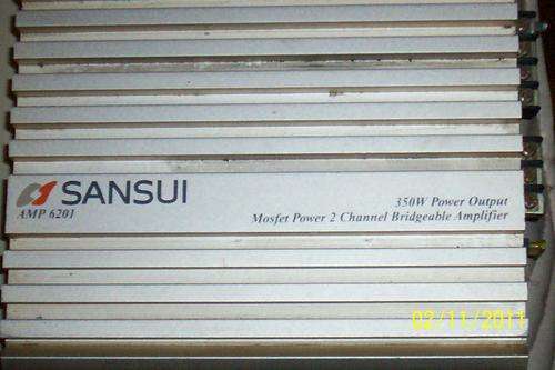**SANSUI 350W MOSFET AMP GOOD CONDITION**