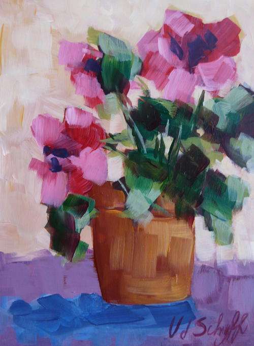 I. Van Der Schyff, Original  Acrylic