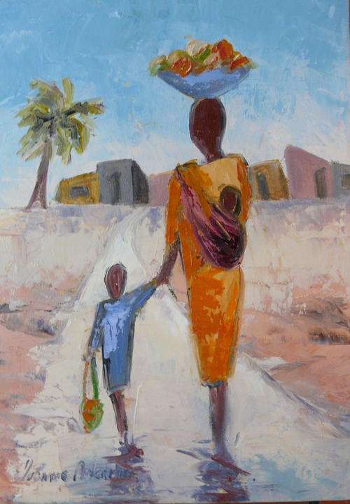 Yvonne Ankerman, Original Oil, BARGAIN PRICE !!