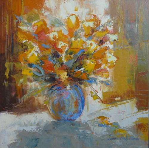 Yvonne Ankerman, Wonderful Original OIL  !!