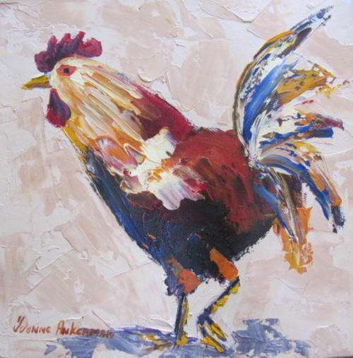 Yvonne Ankerman, Wonderful Original OIL  !!